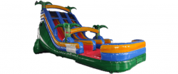 19' Reggae Rush Dual Lane Center Climb water slide