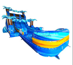 19' Flashpoint Dual Lane Hybrid Water Slide