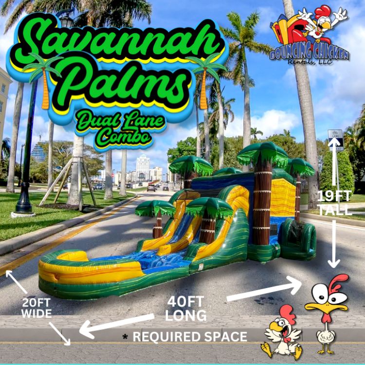Savannah Palms Dual Lane Combo