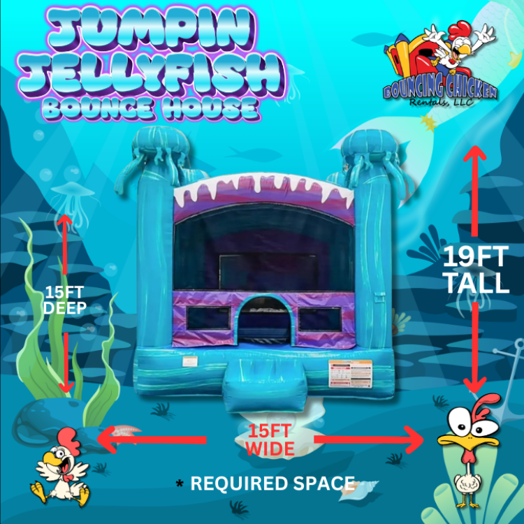 Jumpin' Jellyfish 13*13 Bounce House