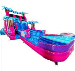IMG 2441 1750449910 1 19' Paradise Plunge Dual Lane Hybrid Water Slide
