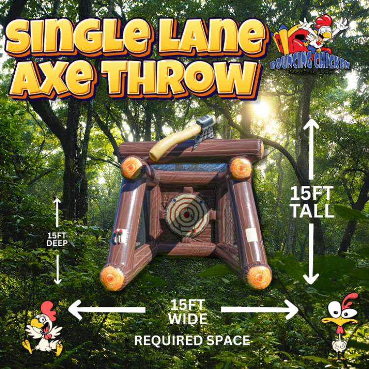 Single Lane Axe Throwing
