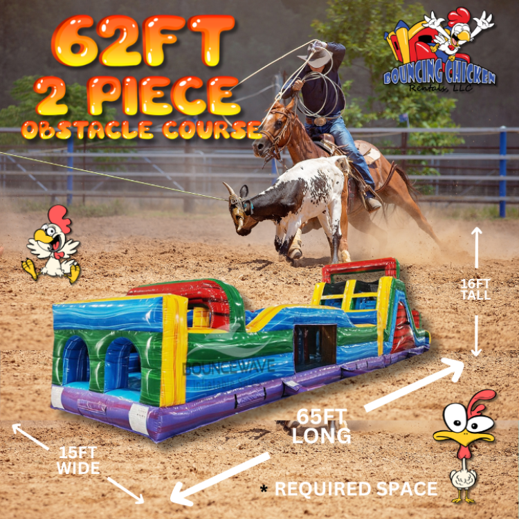 62' 2-piece Obstacle