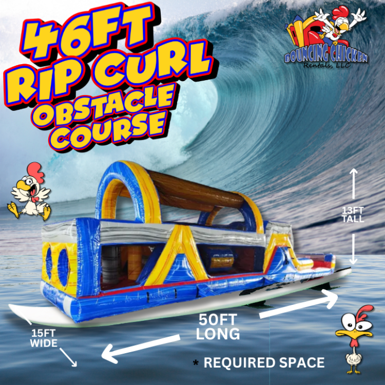 46' Rip Curl Obstacle Course (Wet / Dry)