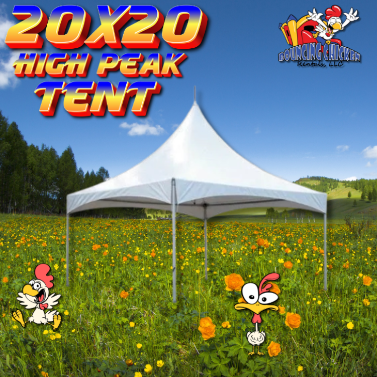 20x20 High Peak Frame Tent