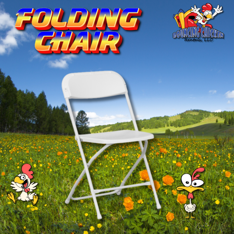 White Folding Chair
