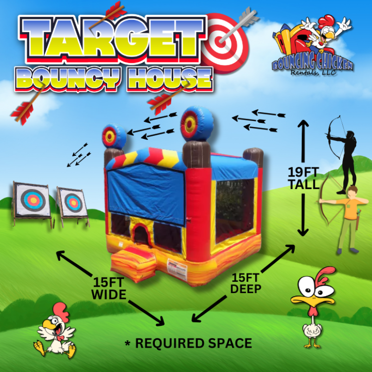 Target 13*13 Bouncy Castle