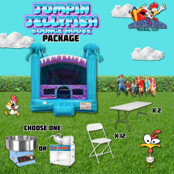 Jumpin' Jellyfish 13*13 Bounce House Package