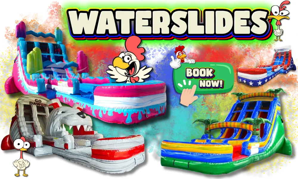 Waterslide rentals in Milner GA
